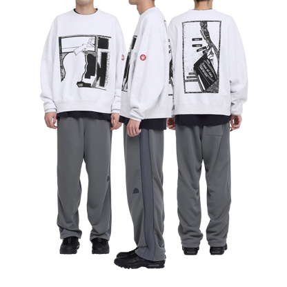 CES29CS03 MD AddDATA CREW NECK GREY