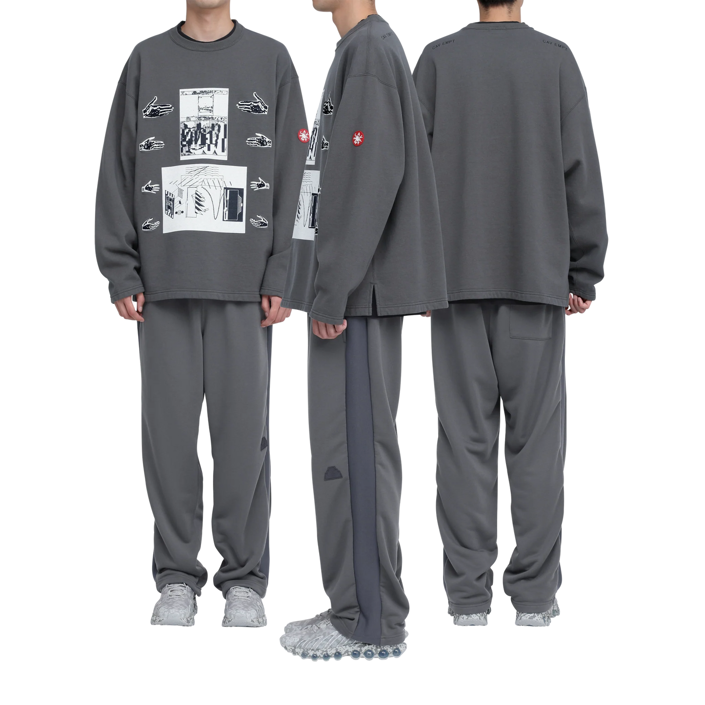 CES29CS13 FK ExpDwp LONG SLEEVE CHARCOAL