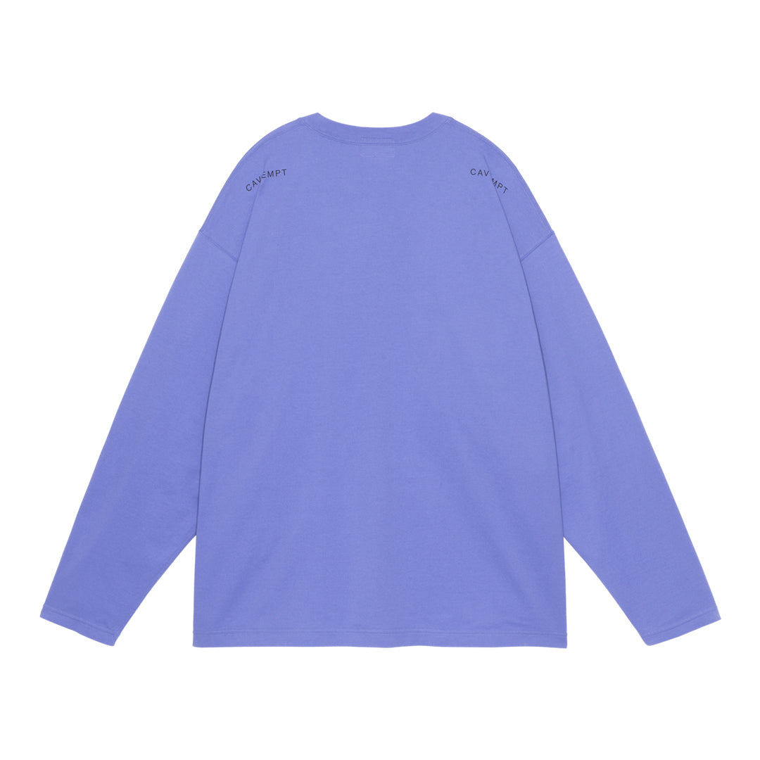 CES29LT02 AS Purple sky LONG SLEEVE T PURPLE