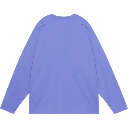 CES29LT02 AS Purple sky LONG SLEEVE T PURPLE