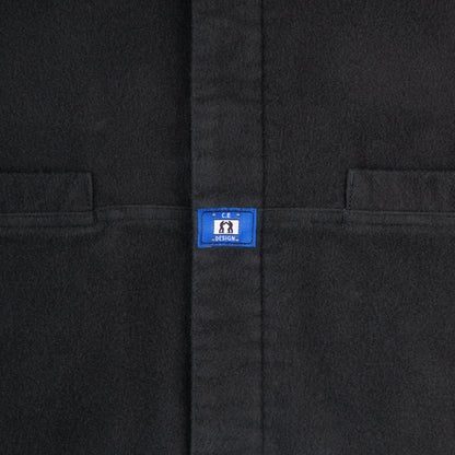 CES29SH01 BRUSHED COTTON DESIGN BIG SHIRT BLACK