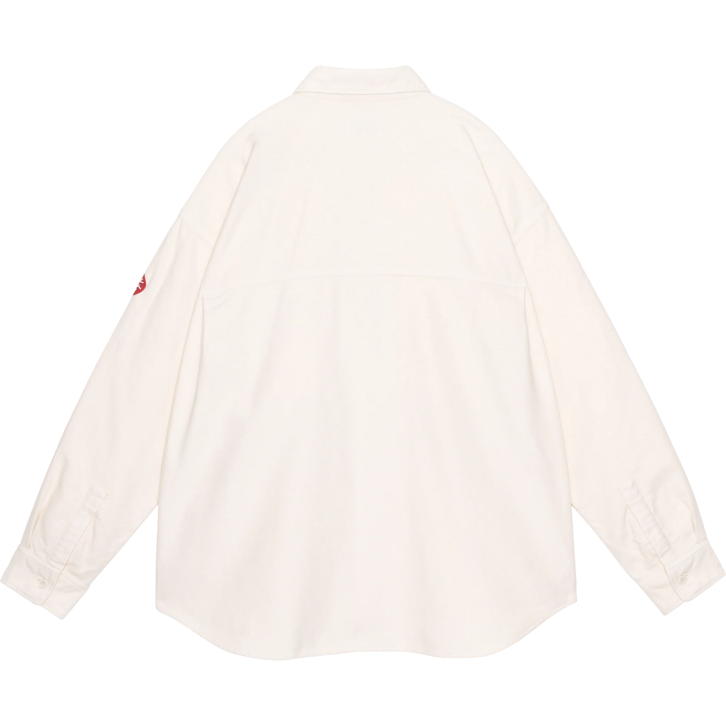 CES29SH01 BRUSHED COTTON DESIGN BIG SHIRT WHITE