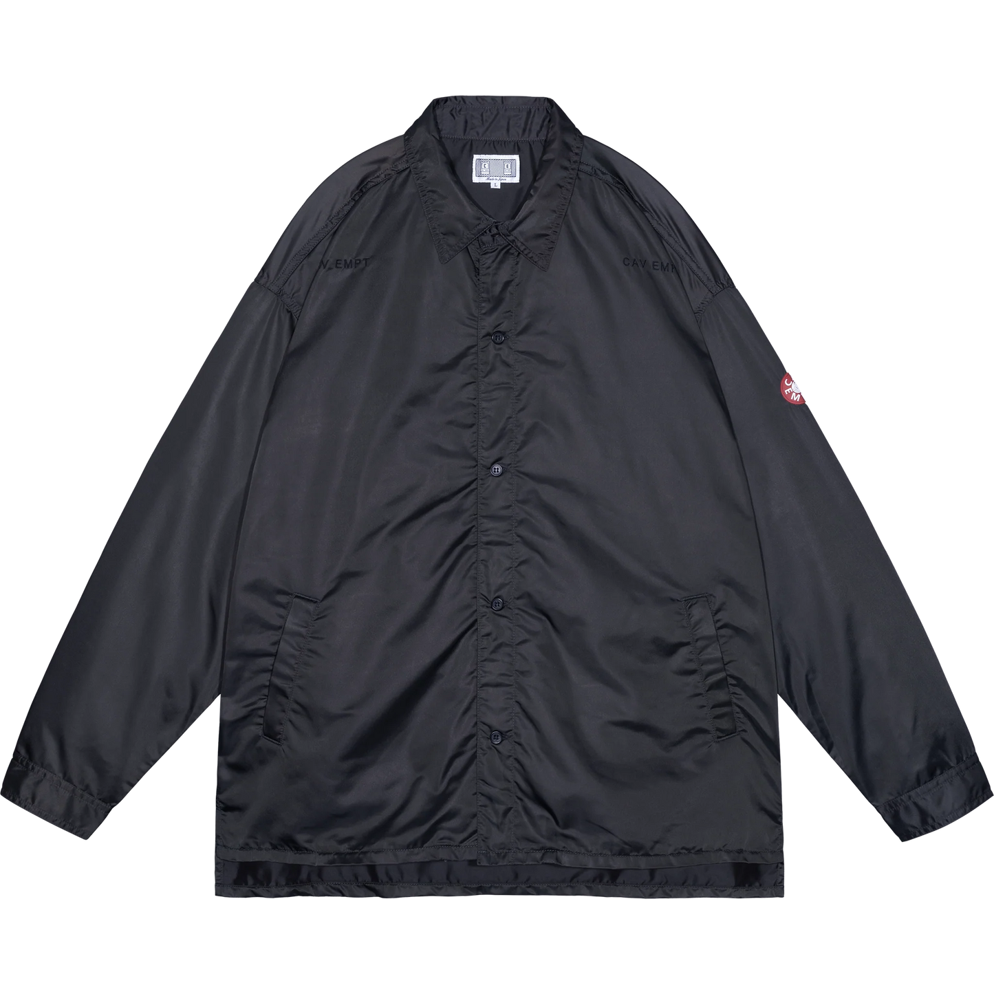 CES29SH03 WELT POCKETS PE BIG SHIRT CHARCOAL