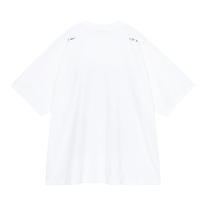 CES29T22 FK HstamimicVRSN BIG T WHITE