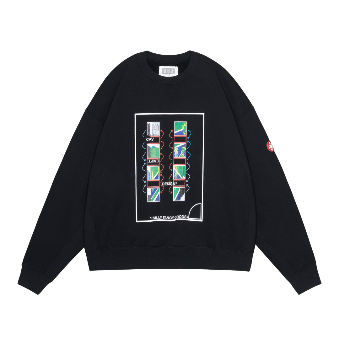 CES30CS01 MD Charged CREW NECK BLACK