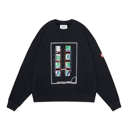CES30CS01 MD Charged CREW NECK BLACK