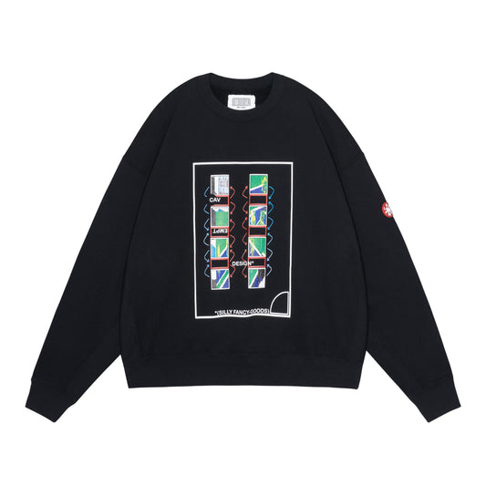 CES30CS01 MD Charged CREW NECK BLACK