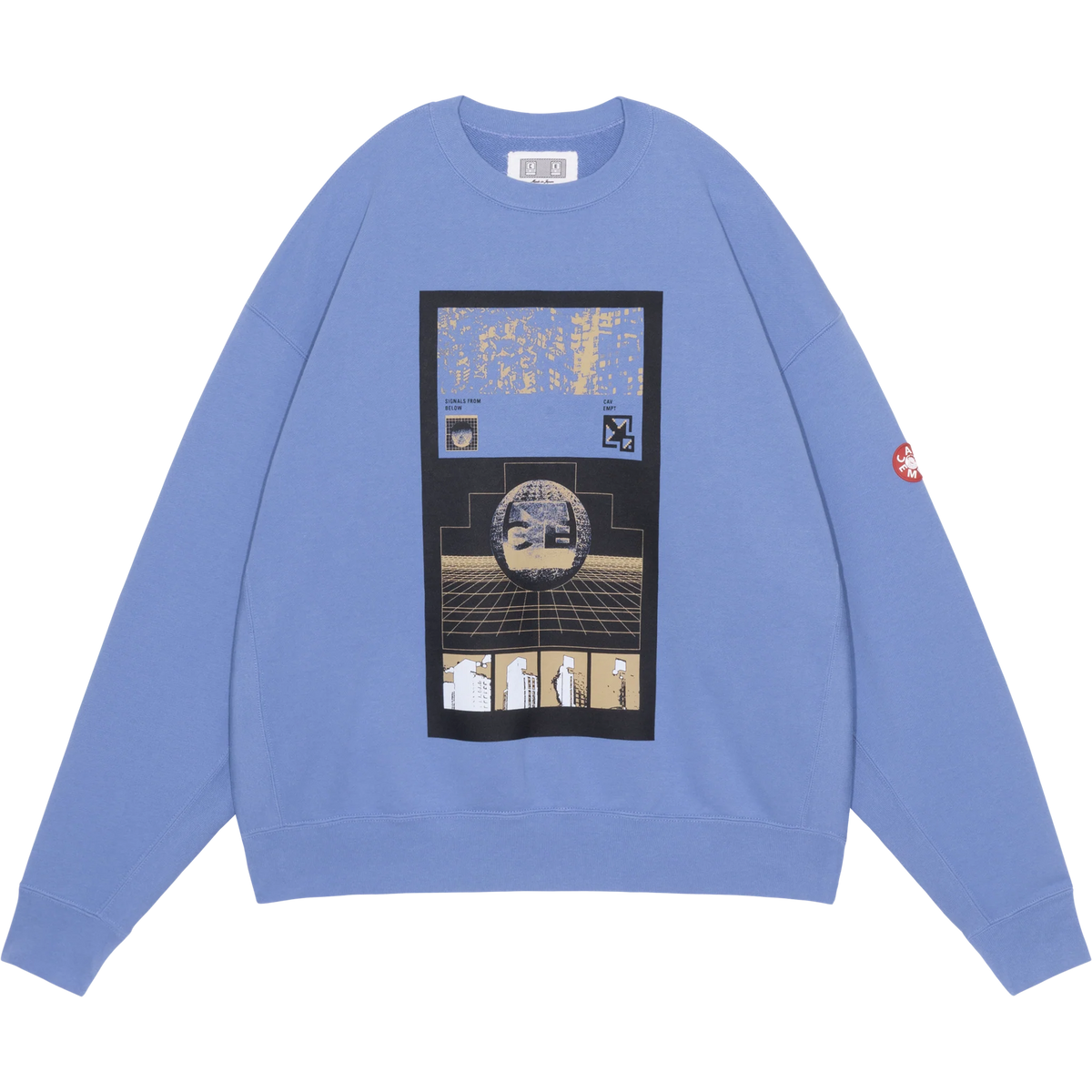 CES30CS02 AS SIGgrid CREW NECK PURPLE