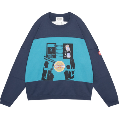 CES30CS04 MERE TRUTH CREW NECK NAVY