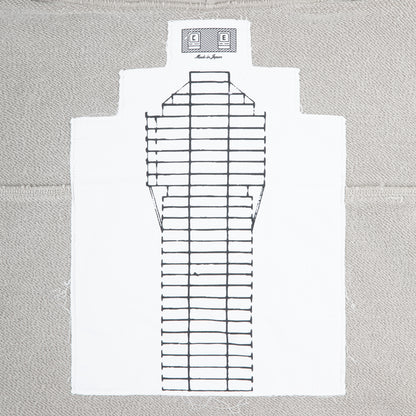 CES30CS07 SEPARATE TRACK HOODY BEIGE