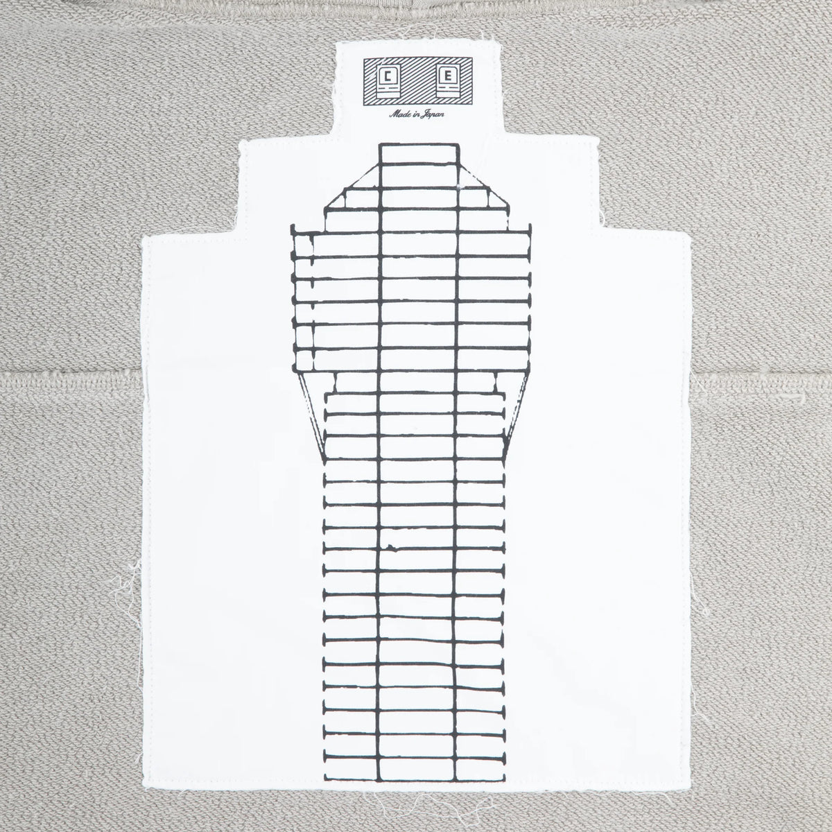 CES30CS07 SEPARATE TRACK HOODY BEIGE