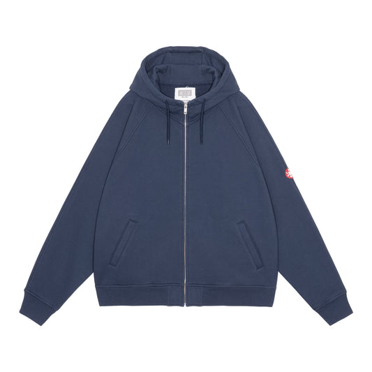 CES30CS08 SOLID BIG HEAVY ZIP HOODY NAVY
