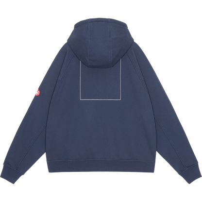 CES30CS08 SOLID BIG HEAVY ZIP HOODY NAVY
