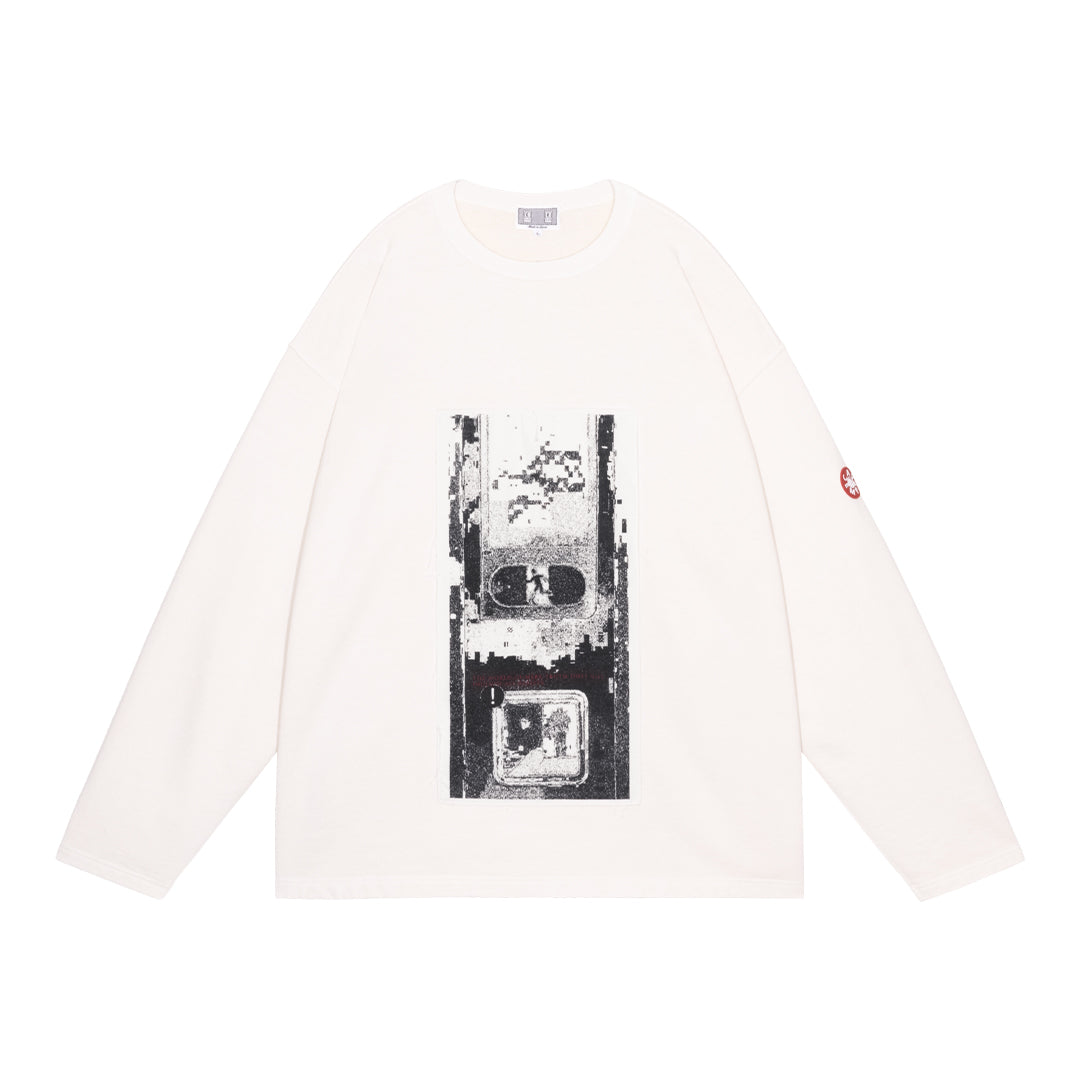 CES30CS12 WASHED AS hydroDW LONG SLEEVE WHITE