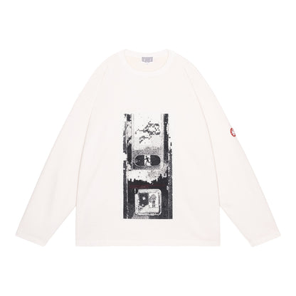 CES30CS12 WASHED AS hydroDW LONG SLEEVE WHITE