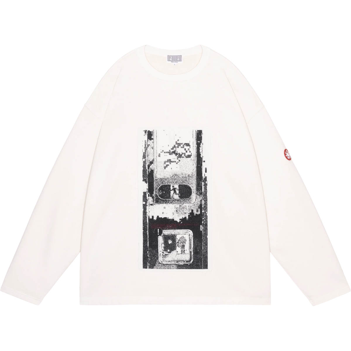CES30CS12 WASHED AS hydroDW LONG SLEEVE WHITE