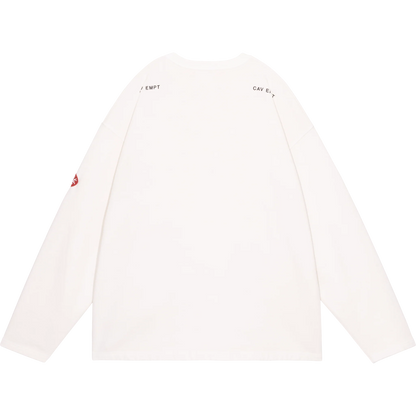 CES30CS12 WASHED AS hydroDW LONG SLEEVE WHITE