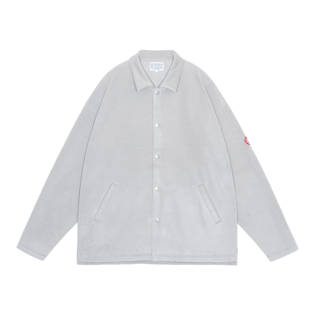 CES30CS22 FLEECE SNAP SHIRT GREY