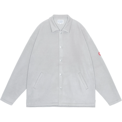 CES30CS22 FLEECE SNAP SHIRT GREY