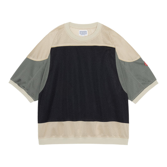 CES30CS23 MD Temporal Distortion MESH SS TOP BEIGE