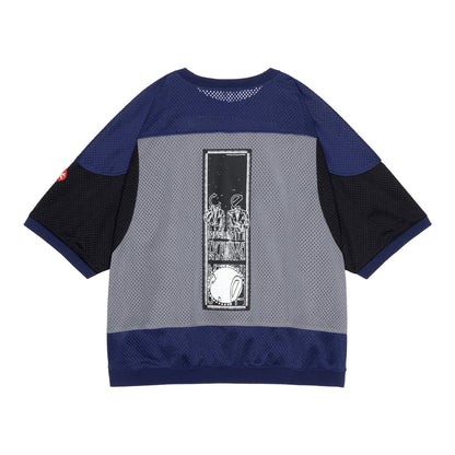 CES30CS23 MD Temporal Distortion MESH SS TOP NAVY