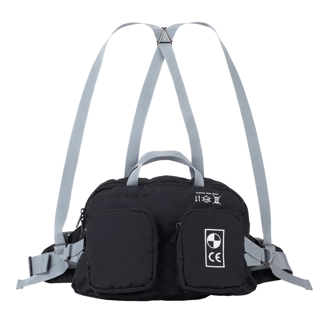 CES30G07 FROM BELOW LUMBAR PACK BLACK