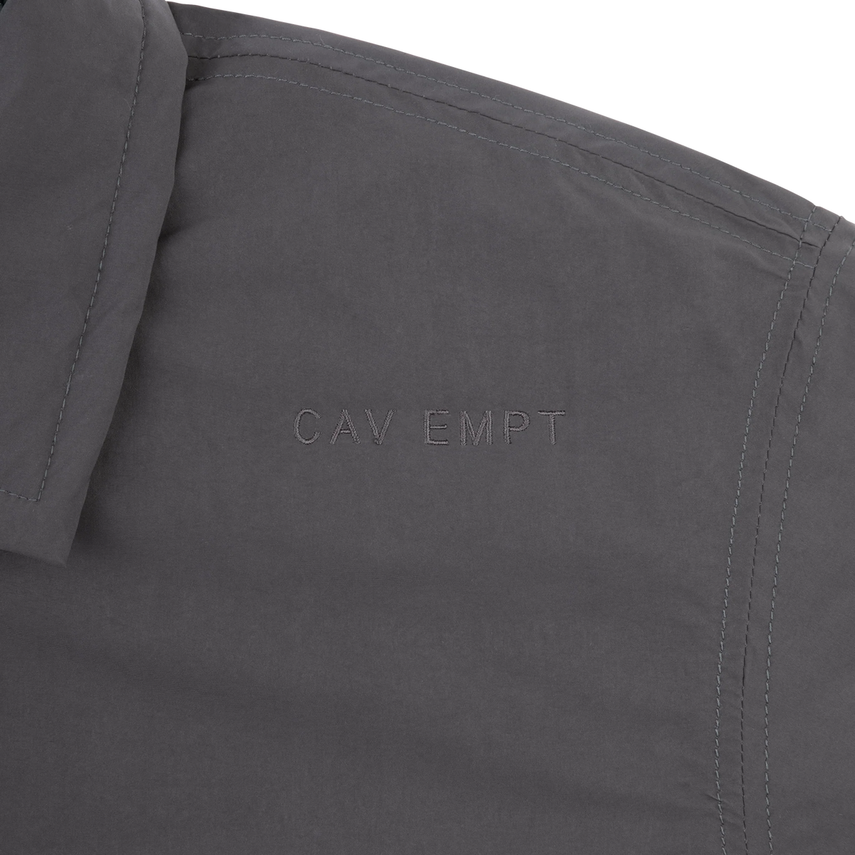 CES30JK08 PN ZIP SHORT JACKET CHARCOAL