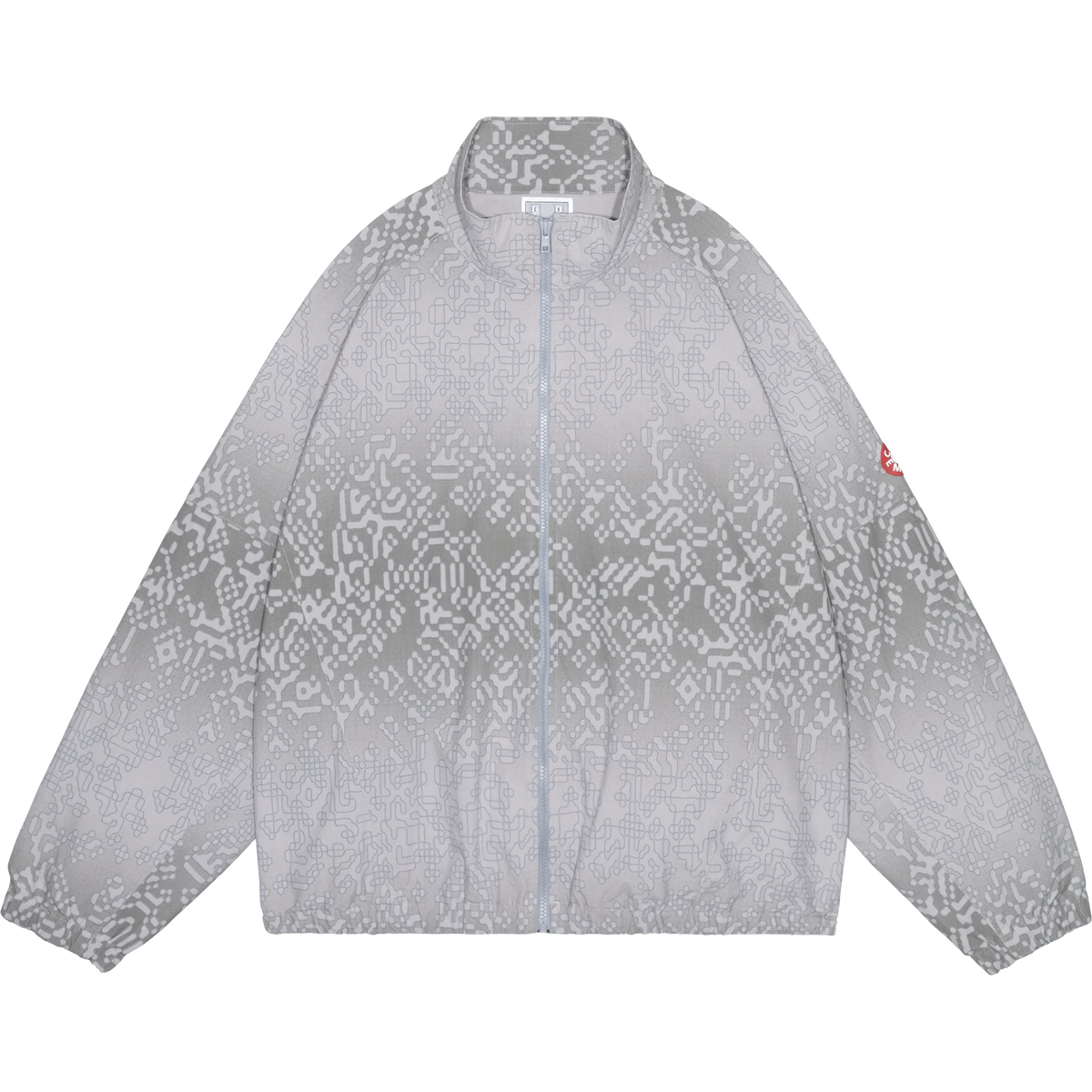CES30JK13 PANELED DIGI7 ZIP JACKET GREY