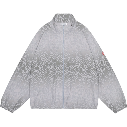 CES30JK13 PANELED DIGI7 ZIP JACKET GREY