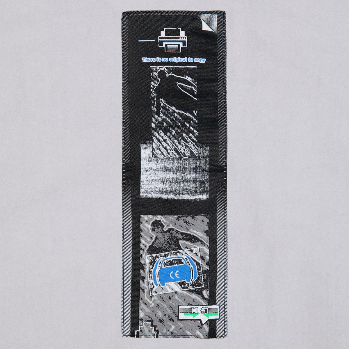 CES30JK13 PANELED DIGI7 ZIP JACKET GREY