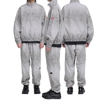 CES30JK13 PANELED DIGI7 ZIP JACKET GREY