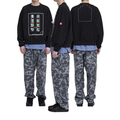 CES30CS01 MD Charged CREW NECK BLACK