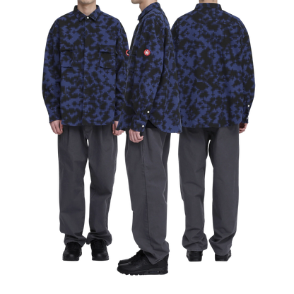 CES30SH05 DIGI8 FLANNEL BIG SHIRT NAVY
