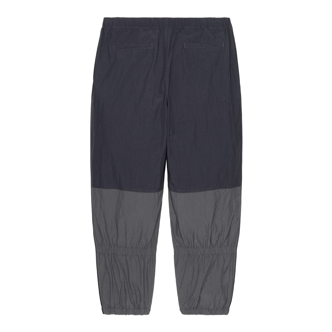 CES30PT11 NYLON SPLIT WARM UP PANTS BLACK