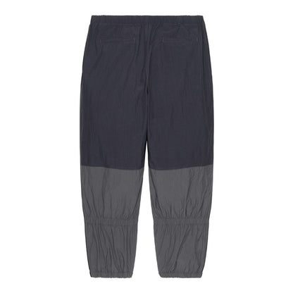 CES30PT11 NYLON SPLIT WARM UP PANTS BLACK