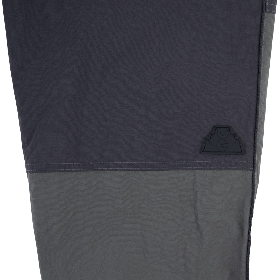 CES30PT11 NYLON SPLIT WARM UP PANTS BLACK