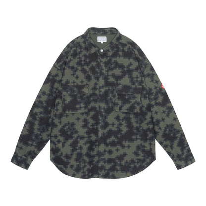 CES30SH05 DIGI8 FLANNEL BIG SHIRT GREEN
