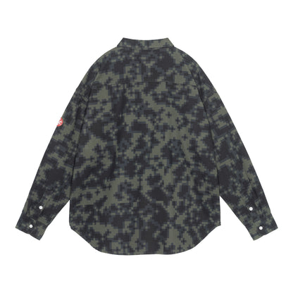 CES30SH05 DIGI8 FLANNEL BIG SHIRT GREEN