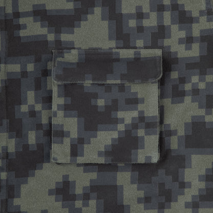 CES30SH05 DIGI8 FLANNEL BIG SHIRT GREEN