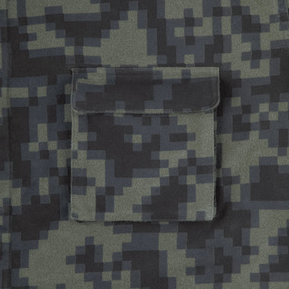 CES30SH05 DIGI8 FLANNEL BIG SHIRT GREEN