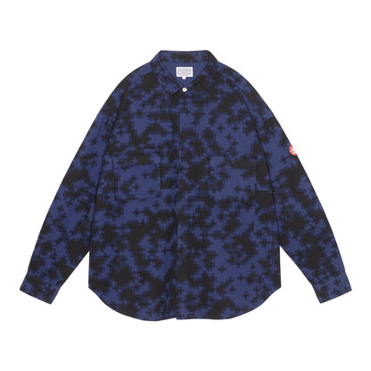 CES30SH05 DIGI8 FLANNEL BIG SHIRT NAVY