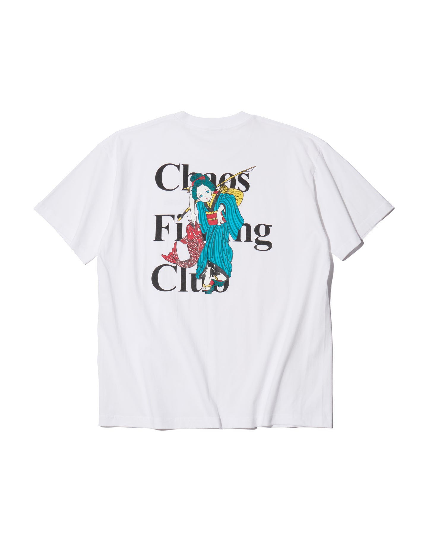 CFC-25SS-TEE03 The Original Fishing Girl TShirt WH