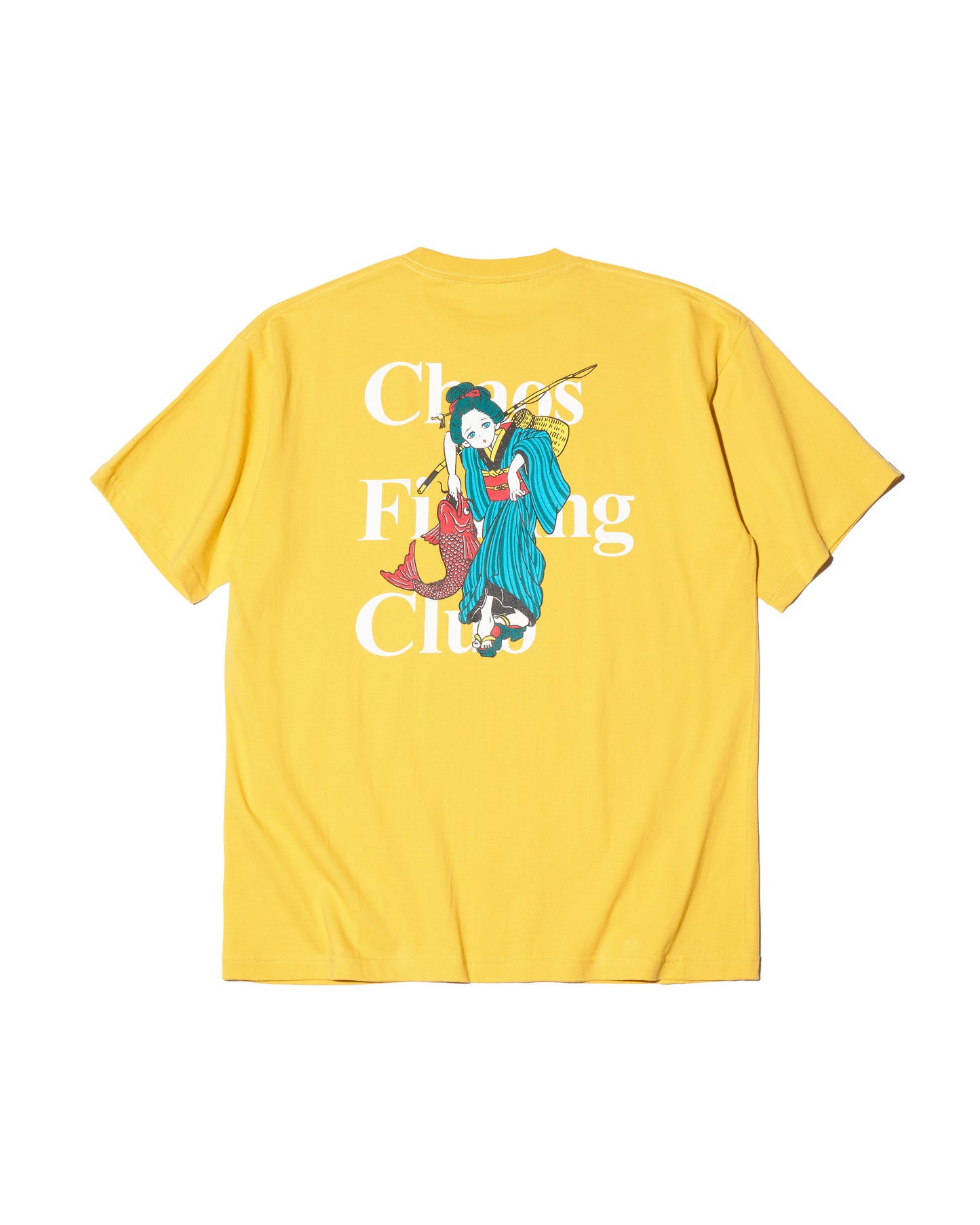 CFC-25SS-TEE03 The Original Fishing Girl TShirt YE