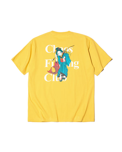 CFC-25SS-TEE03 The Original Fishing Girl TShirt YE