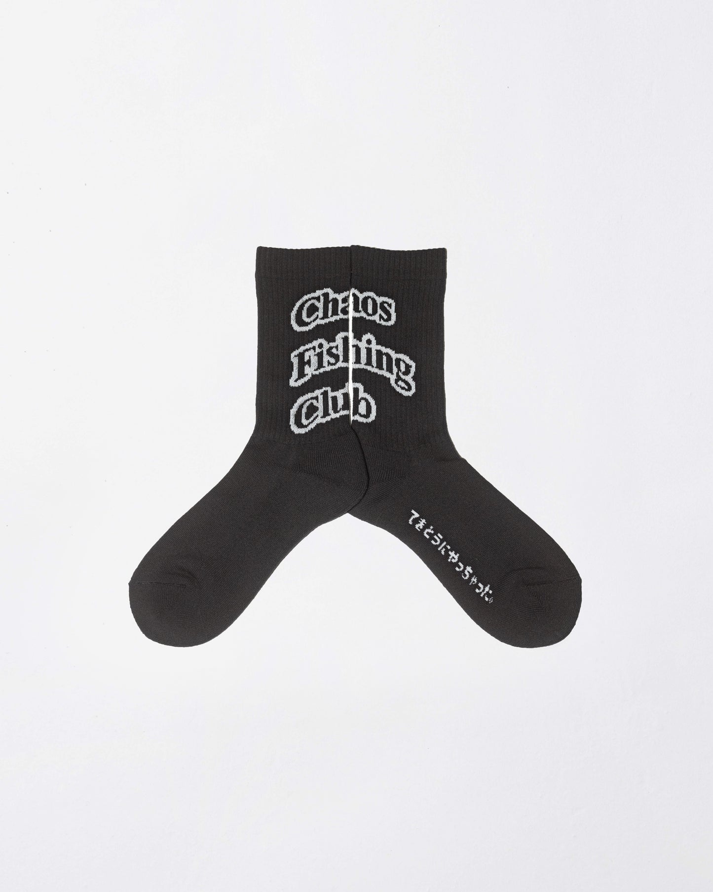 CFC-25SS-SOCKS03 1Pac Arch Logo Socks BLACK