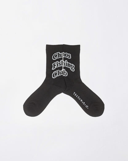 CFC-25SS-SOCKS03 1Pac Arch Logo Socks BLACK