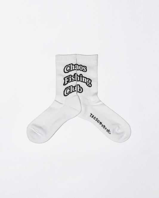 CFC-25SS-SOCKS03 1Pac Arch Logo Socks WHITE