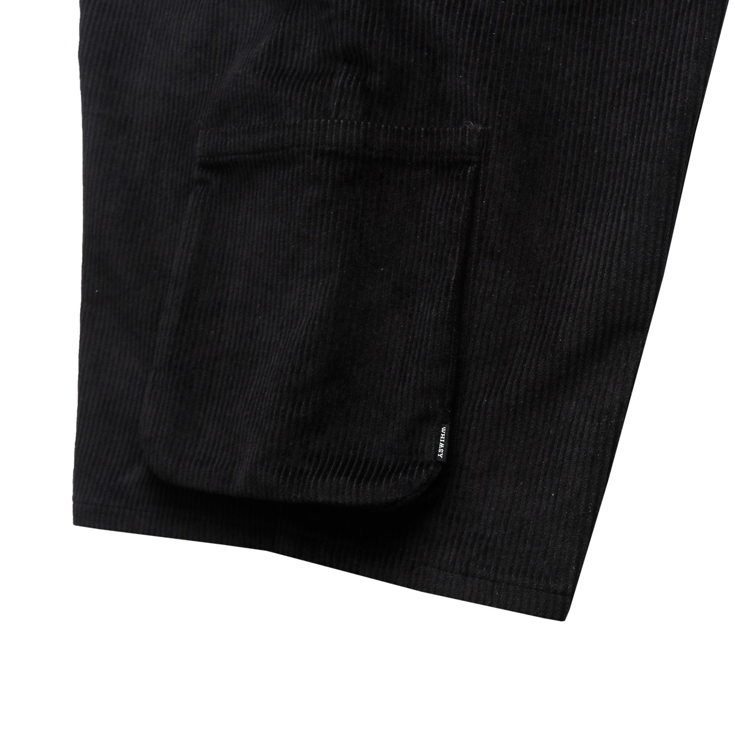 Corduroy Cargo Short Black
