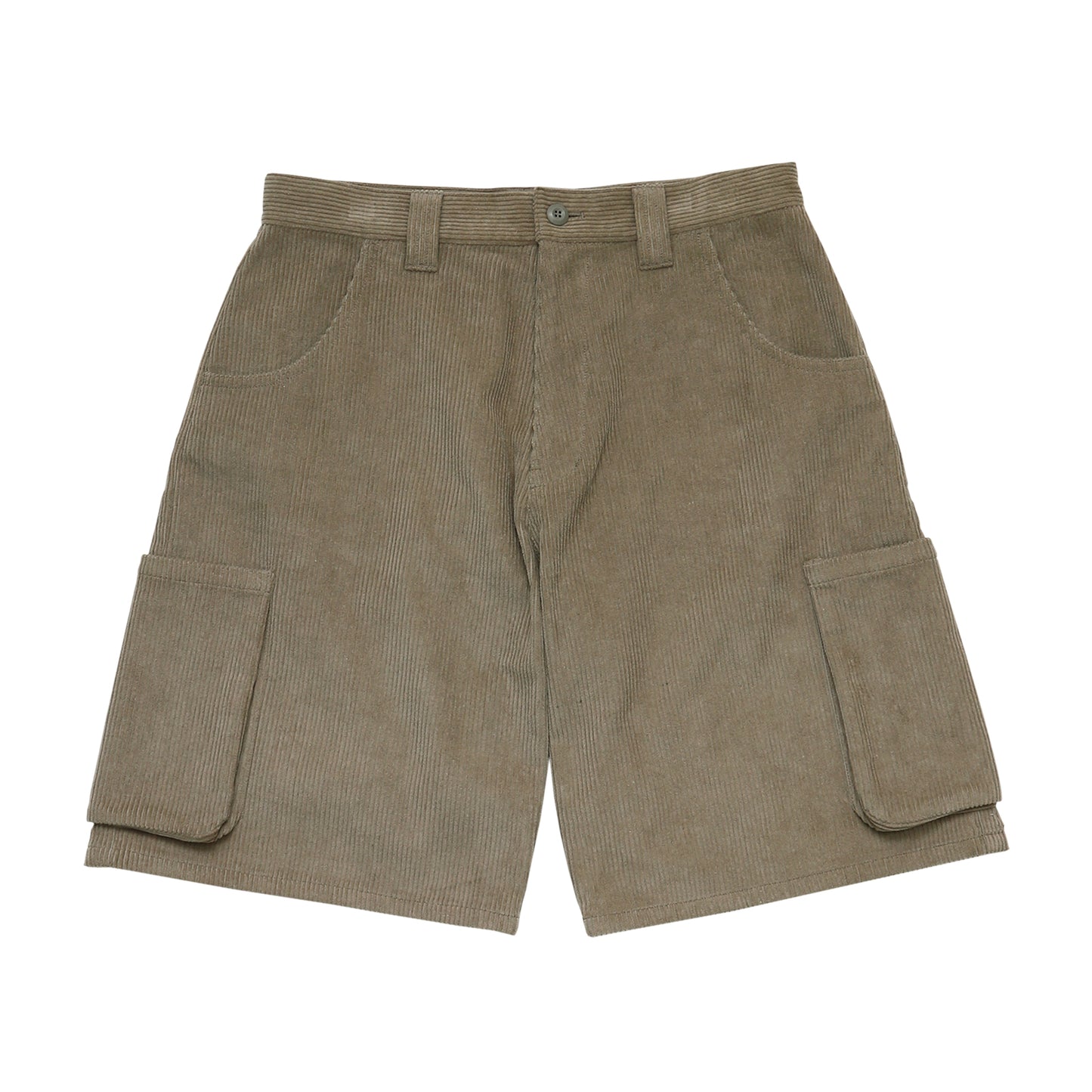 Corduroy Cargo Short Khaki