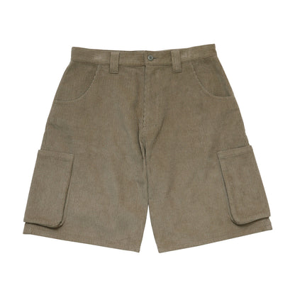 Corduroy Cargo Short Khaki